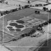 Sewage Works Forfar, Angus, Scotland. Oblique aerial photograph taken facing South/West. This image was marked by AeroPictorial Ltd for photo editing.