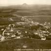 Postcard showing oblique aerial view of village.
Insc: 'Gullane Photographer from An Aeroplane'.