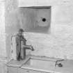 Ground floor, sink with pump type tap, detail