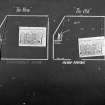 Aberdeen, Rosemount Viaduct, His Majesty's Theatre.
Interior, fly tower, detail of diagram showing 'Old' and 'New' counterweight and hemp flying systems.