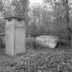 Detail of South West water tank and ventilator