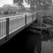 Twechar, Main Street, Forth and Clyde Canal, Lifting Bridge
View parapet and abutment