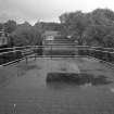 Twechar, Main Street, Forth and Clyde Canal, Lifting Bridge
View of seating area from North