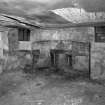 Interior of farmhouse kitchen.