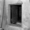 Ground floor, Bake-house, interior detail of door to oven.