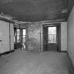 First floor, drawing room, view from E