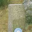 Detail of boundary stone
