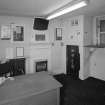Interior.
View of stage door office from E.