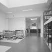 Interior. View of East warehouse from West