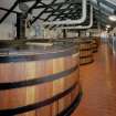 Bowmore Distillery
Interior view of tun room showing wooden washbacks