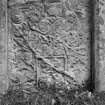 Front detail of the Princess Stone Pictish cross slab, Glenferness.