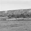 View from SE in Switha Sound  two searchlight emplacements.