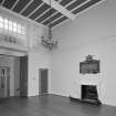 View of entrance porch from East with view through to the long gallery