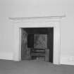 Detail of bedroom fireplace