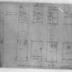 106 Princes Street, photographic copy of sketch plans of basement, attic, first and second floors.