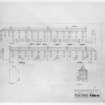 Caithness Row.
Photographic copy of elevations of Block A.