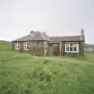 Muck, Gallanach, New House. Bungalow. View of front elevation from NE.