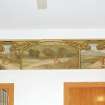 Church hall, detail of mural