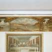 Church hall, detail of mural