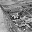 Carnoustie, general view, showing Anderson-Grice Co, Ltd, Taymouth Engineering Works, Golf Street, Barry, Angus, Scotland, 1949. Oblique aerial photograph taken facing west.