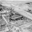 Carnoustie, general view, showing Anderson-Grice Co, Ltd, Taymouth Engineering Works, Golf Street, Barry, Angus, Scotland, 1949. Oblique aerial photograph taken facing south-east.  This image has been produced from a crop marked negative.