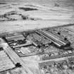 Carnoustie, general view, showing Anderson-Grice Co, Ltd, Taymouth Engineering Works, Golf Street, Barry, Angus, Scotland, 1949. Oblique aerial photograph taken facing south.