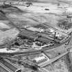 north British Steel Foundry Ltd, Balbardie Steel Works, Paulville, Bathgate, west Lothian, Scotland, 1949. Oblique aerial photograph taken facing south.