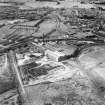 Bathgate, general view, showing north British Steel Foundry Ltd, Balbardie Steel Works, Paulville, Bathgate, west Lothian, Scotland, 1949. Oblique aerial photograph taken facing north.
