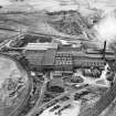 North British Steel Foundry Ltd, Balbardie Steel Works, Paulville, Bathgate, west Lothian, Scotland, 1949. Oblique aerial photograph taken facing south-west.