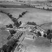 Springfield, general view, showing Old Blacksmith's Shop, Bensmoor Road and Gretna Loaning,   Old Smithy, Gretna, Dumfries-shire, Scotland, 1949. Oblique aerial photograph taken facing north.