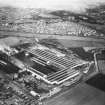 Pressed Steel Co, Ltd, Linwood Works, Linwood Road, Millarston, Paisley, Renfrewshire, Scotland, 1950. Oblique aerial photograph taken facing east.