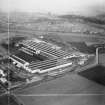 Pressed Steel Co, Ltd, Linwood Works, Linwood Road, Millarston, Paisley, Renfrewshire, Scotland, 1950. Oblique aerial photograph taken facing east.  This image has been produced from a crop marked negative.