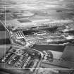 Pressed Steel Co, Ltd, Linwood Works, Linwood Road, Millarston, Paisley, Renfrewshire, Scotland, 1950. Oblique aerial photograph taken facing north-west.  This image has been produced from a crop marked negative.