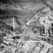 The Alloa Glass Works Co. Ltd, Private House, Keilarsbrae, Alloa, Clackmannan, Scotland, 1952. Oblique aerial photograph facing south-east.