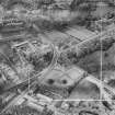 The Alloa Glass Works Co. Ltd., Keilarsbrae, Alloa, Clackmannan, Scotland, 1952. Oblique aerial photograph, taken facing north.