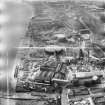 The Alloa Glass Works Co. Ltd., Keilarsbrae, Alloa, Clackmannan, Scotland, 1952. Oblique aerial photograph, taken facing west.