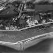 General View showing Marine and Curlinghall Hotel, Largs, Ayrshire, Scotland, 1927. Oblique aerial photograph  taken facing east.