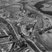 Robinson Dunn and Co. Ltd. Temple Saw Mills and Forth and Clyde Canal, New Kilpatrick, Dunbartonshire, Scotland, 1930.  Oblique aerial photograph taken facing north-west.