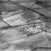 Glenboig Union Fireclay Co. Cumbernauld Fireclay Works, Cumbernauld, Dunbartonshire, Scotland, 1930.  Oblique aerial photograph taken facing north.