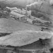 Coltness Cement Works & Coland, Harestonhill, Cambusnethan, Lanarkshire, Scotland, 1931. Oblique aerial photograph facing north-east.