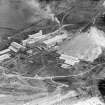 Coltness Cement Works & Coland, Harestonhill, Cambusnethan, Lanarkshire, Scotland, 1931. Oblique aerial photograph facing south-east.