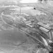 Coltness Cement Works & Coland, Harestonhill, Cambusnethan, Lanarkshire, Scotland, 1931. Oblique aerial photograph facing south-west.