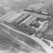 Anderson Boyes and Co. Ltd. Works, Craigneuk Street, Motherwell, Lanarkshire, Scotland, 1931. Oblique aerial photograph taken facing east.