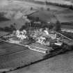 Gestetner Ltd per J&A Weir Ltd, Kilbagie Mill, Broomknowe, Clackmannan, Scotland, 1933. Oblique aerial photograph, taken facing north.