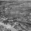 General view, Whitecrook, Old Kilpatrick, Dunbartonshire, Scotland, 1937. Oblique aerial photograph, taken facing north.