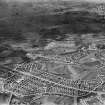General view, Knightswood, New Kilpatrick, Dunbartonshire, Scotland, 1937. Oblique aerial photograph, taken facing north.