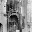 View of Bishop Kennedy's Tomb in St Salvator's College Chapel.