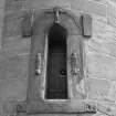 Detail of door in Brechin round tower, Brechin Cathedral.