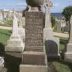 View of obelisk memorial to Daniel Wilson and family0, St Andrew's Cathedral  Eastern cemetery.