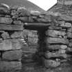 Blackhouse C.
View of doorway.